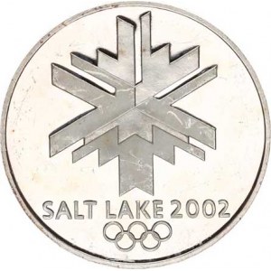 Kozák Ladislav (1934-), Salt Lake 2002, znak a olymp. kruhy / Český olympijský výbor, Čes