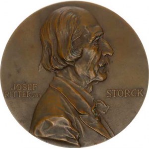 Scharff Anton (1845-1903), Josef Ritter von Storck. Památka k oslavám 70. výročí narození -