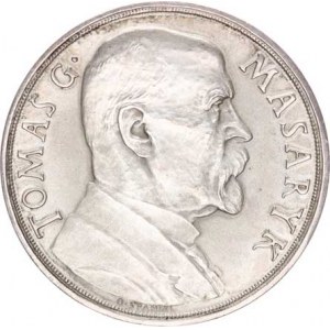 Španiel Otakar (1881-1955), T.G.Masaryk, 85.narozeniny 1935 Ag 987 50 mm 49,20 g matná