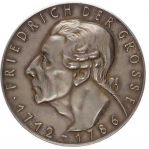 Německo, Friedrich der Grosse 1712-1786, hlava zleva, opis / V upomínku 15
