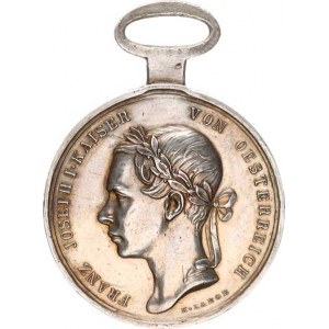František Josef I., Tyrolská stříbrná pamětní medaile z roku 1848 (založena v Olo-