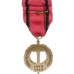 Československo, Pam.medaile Čs.armády v zahraničí lodýnské vydání - na stuze