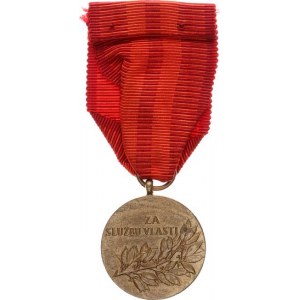 Československo, Medaile Za službu vlasti I. vydání VM IV/44-I; Nov. 145