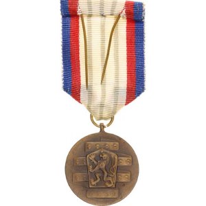 Československo, Medaile Za upevňování přátelství ve zbrani III. třída -bronz