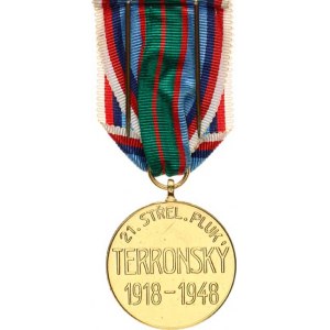 Československo, Pam.medaile 21. Střeleckého pluku Terronského VM V/103;