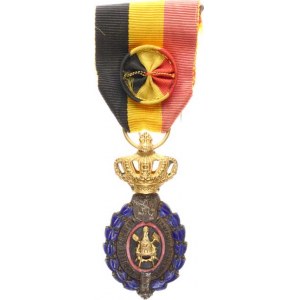 Belgie, Medaile HABILETÉ MORALITÉ, s korunkou I. stupeň zlatá