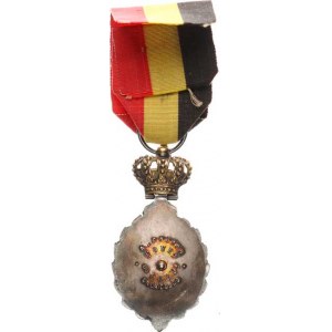 Belgie, Medaile HABILETÉ MORALITÉ, s korunkou II. stupeň stříbrná