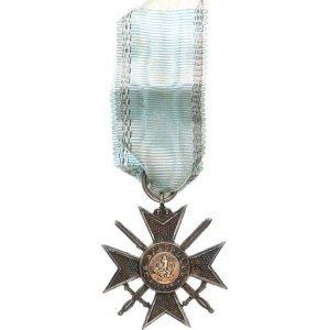 Bulharsko, Vojenský kříž s meči Za chrabrost 1879-1915 II. stupeň - st