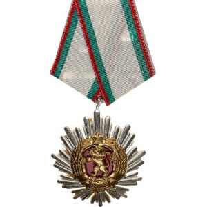 Bulharsko, Řád Národní republika Bulharsko II. stupeň stuha na kolodce