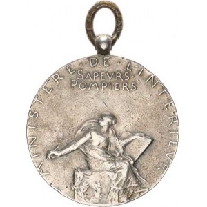 Francie, III.republika (1871-1941), Medaile D'HONNEUR DES SAPEURS POMPIERS b.l. - období 1900-193