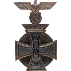 Německo - 3.říše (1933-1945), Železný kříž 1939, pro válečné veterány z 1. svět. války (1914)