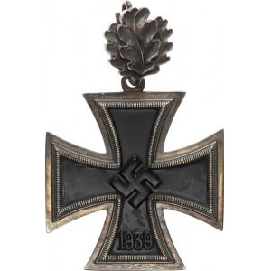 Německo - 3.říše (1933-1945), Železný kříž 1813-1939 se svastikou - II. třída, na závěsu du