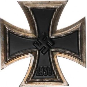 Německo - 3.říše (1933-1945), Železný kříž 1939 - I. třída spona Hartung 22; Nim.3822