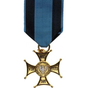 Polsko, Řád VIRTUTI MILITARI HONOR I OJCZYZNA 1792, IV. třída zlatý