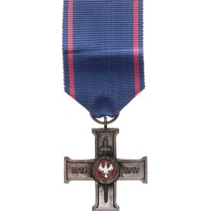 Polsko, Kříž WIELKOPOLSKIM POWSTANCOM PRL 1918-1919 bronz