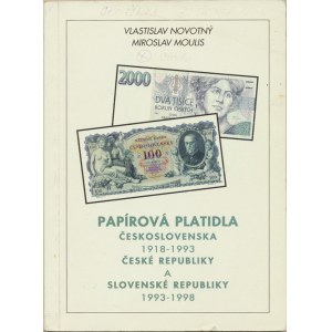 Notafilie, Novotný / Moulis: Papírová platidla Česlovenska 1919-1993, České