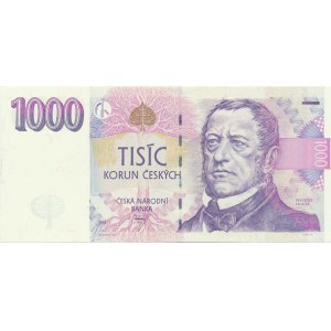 Česká republika, 1993-, 1000 Kčs 1996 sér. F 42 Hej. CZ19; Baj. CZ 16