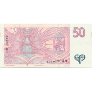 Česká republika, 1993-, 50 Kč 1997 sér. E 39 Baj.CZ 17