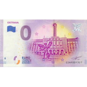 Česká republika - Euro Souvenir, 0 Euro 2019 sér. CZ AF - Ostrava