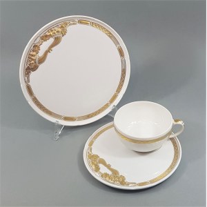 KPM Berlin breakfast set 1980s.
