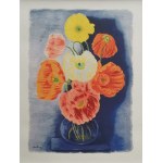 Moses Kisling (1891 - 1953), Blumen in einer Vase, 1950er Jahre