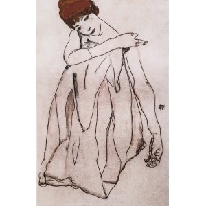 Egon Schiele (1890-1918), Dancer.