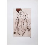 Egon Schiele (1890-1918), Dancer.