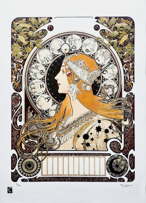 Alfons Mucha (1860-1939), Zodiak