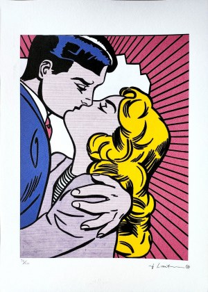 Roy Lichtenstein (1923-1997), Kiss III