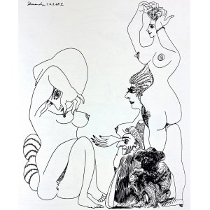 Pablo Picasso (1881-1973), Erotic, 1968