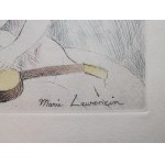 Marie Laurencin (1883-1956), Dievča s gitarou, 1946