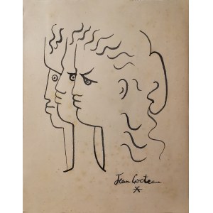 Jean Cocteau (1889-1963), Drei Profile