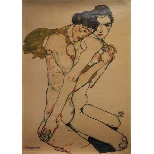 Egon Schiele (1890-1918), Freundschaft (przyjaźń), 1988
