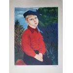 Moses Kisling (1891 - 1953), Boy in a beret