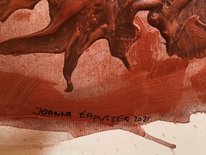 Joanna Łapuszek (ur.1972), Abstrakcja, 2021