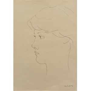 Tadeusz Kulisiewicz(1899-1988),Porträt einer Frau