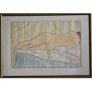 Tymon Niesiołowski,Lying nude,1952