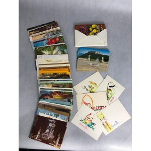 Set of Vintage Religious Postcards and Others