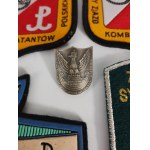 Set of Patches and Pin, related to the Home Army, Veterans