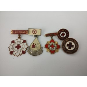 Polish People's Republic/IIIRP Set of PCK Badges and Pins