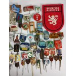 PRL - Sada odznaků měst, Polsko a zahraničí