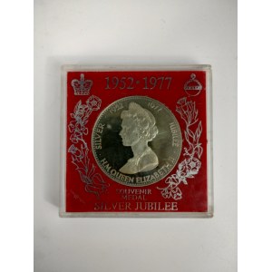 Commemorative British Coin - Silver Jubilee of the Reign of Elizabeth II