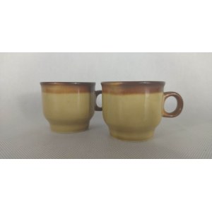 PRL - 2 Ceramic Cups Pruszkow