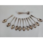 Pre-war British Allen &amp; Darvin Sheffield Plater Spoons