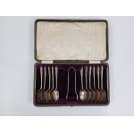 Pre-war British Allen &amp; Darvin Sheffield Plater Spoons