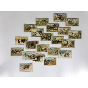 Niemieckie Kolekcjonerskie Karty z Czekolad - dwie serie