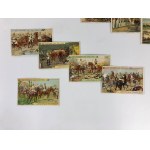 German Collectible Chocolates Cards - two series