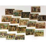 German Collector's Chocolates Cards - four series