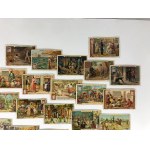 Německé sběratelské karty čokolády - čtyři série