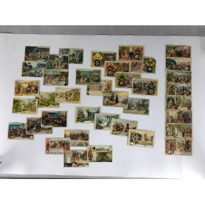 German Collectible Chocolates Cards - eight series